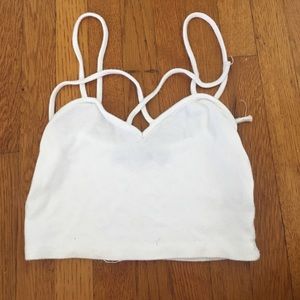 Brandy Melville White Bralette