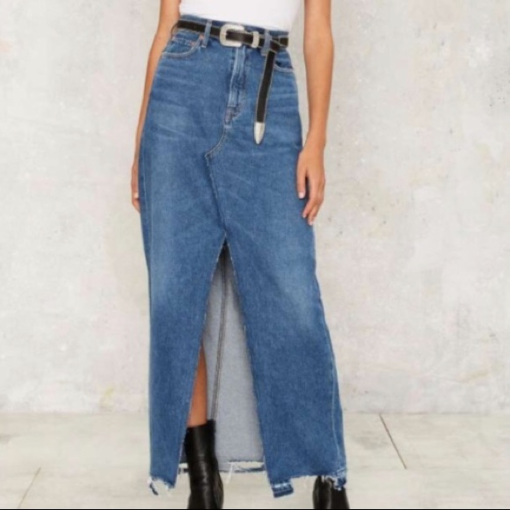 🚫SOLD🚫NWOT NastyGal Denim Skirt