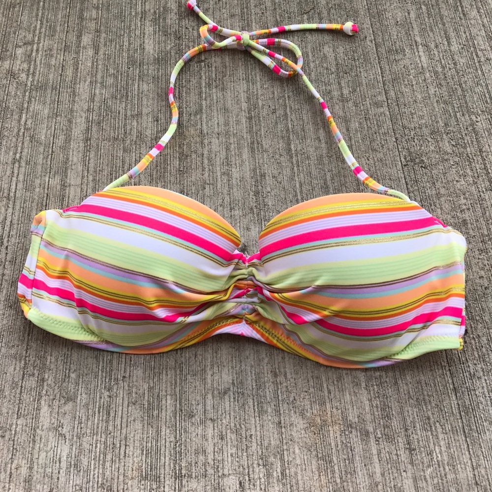 Victoria's Secret Bikini Top - Multi Color 34B