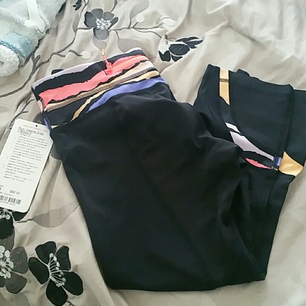 Lululemon run inspire crops