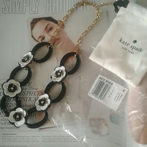 Kate Spade rosy poses link necklace