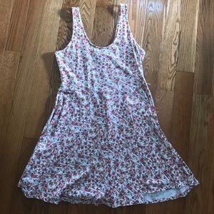 Floral Forever 21 Plus Skater Dress 1X