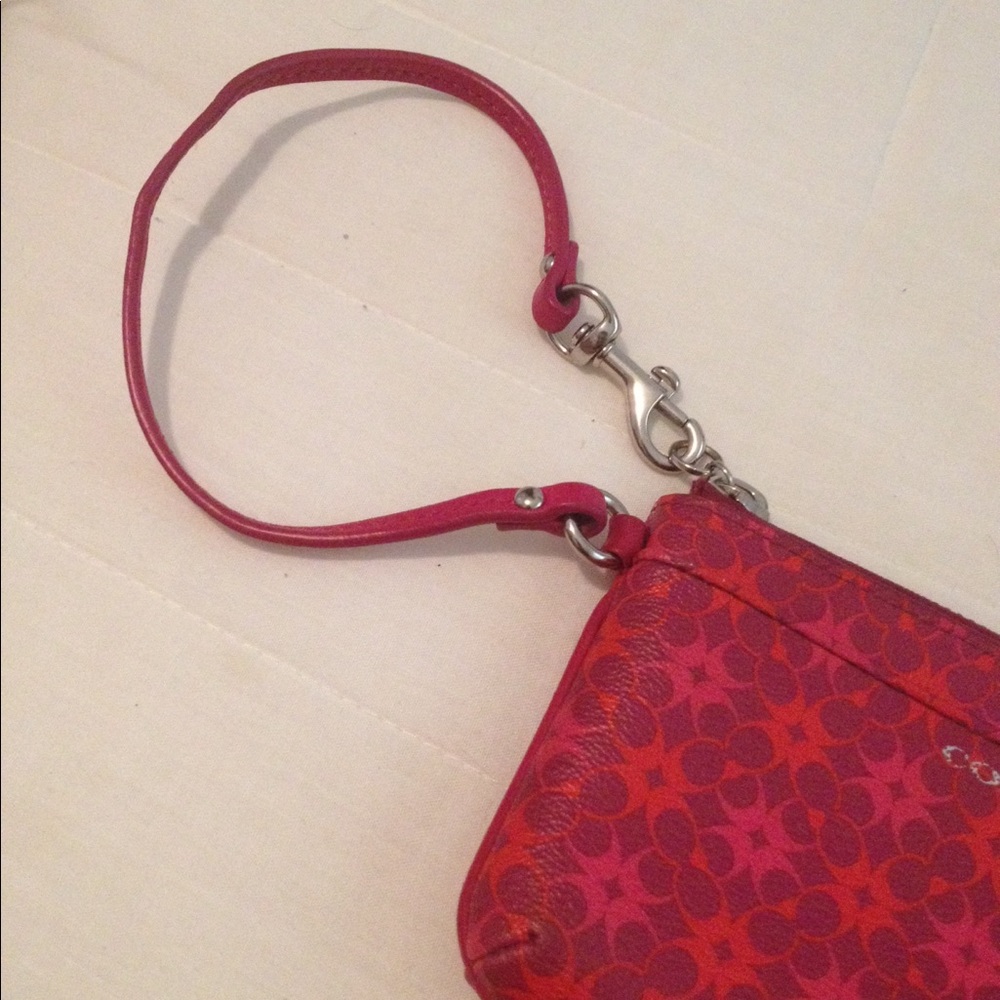 Pink Coach Purse - Picture 2 of 4