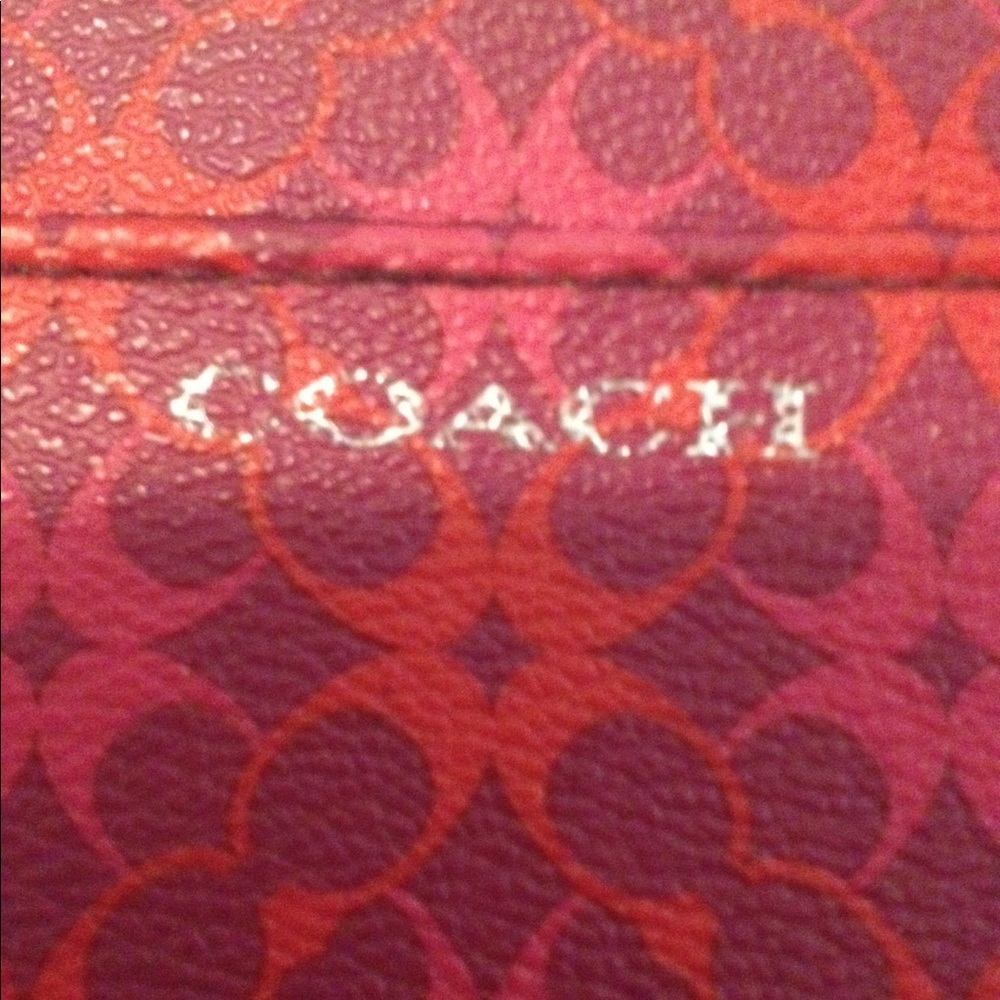 Pink Coach Purse - Picture 4 of 4