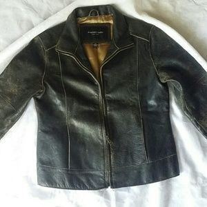 High end Andrew Marc leather jacket