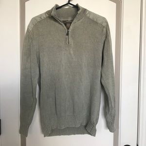 Quarter zip sweater