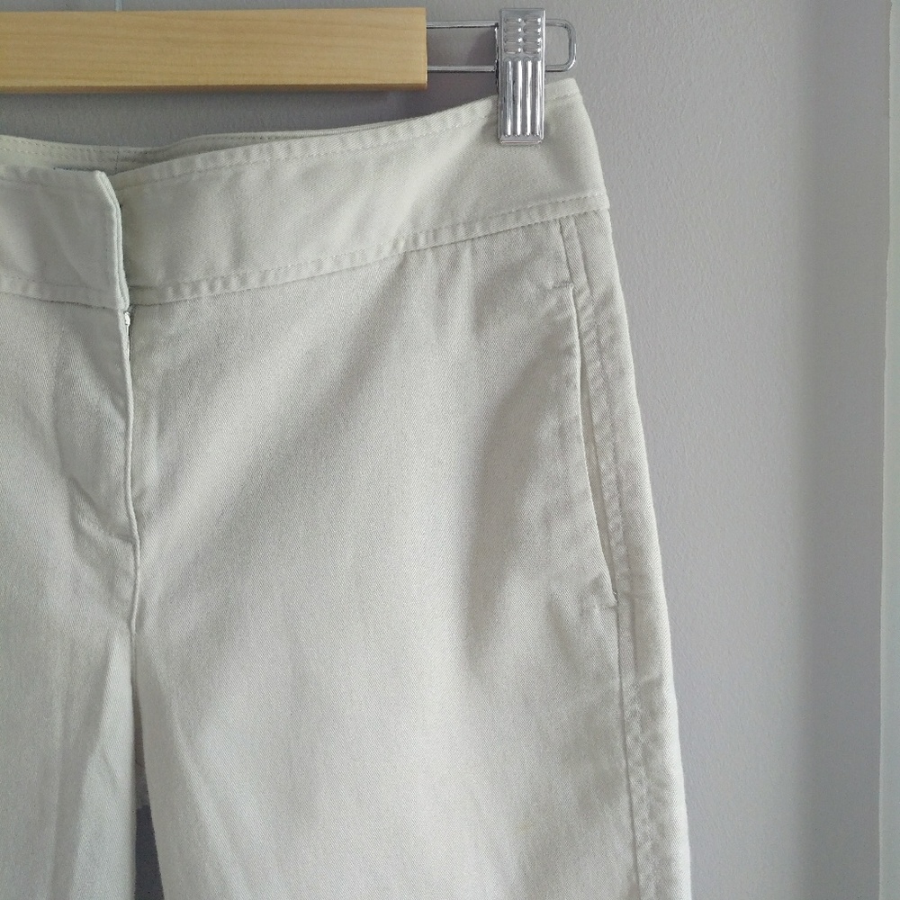 Ann Taylor LOFT Cropped Khakis
