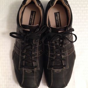 Skechers Mens shoes Dark Brown