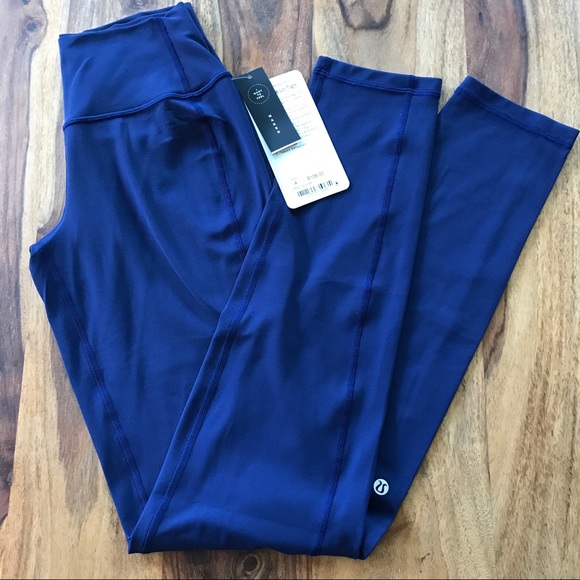 lululemon athletica Pants - Lululemon Un-Tight Leggings in Her Blue