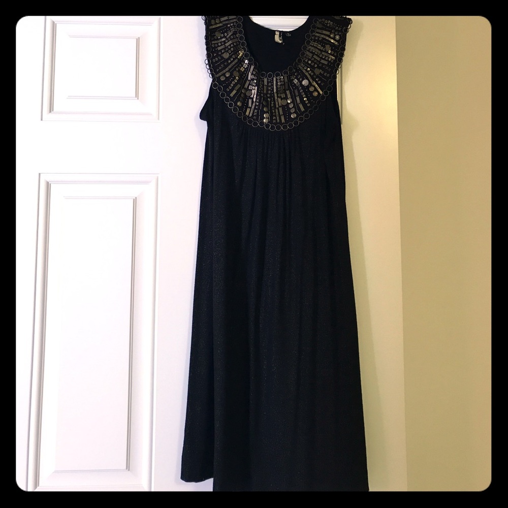 Miss me knee length black dress