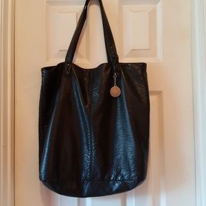 Imitation leather tote EUC