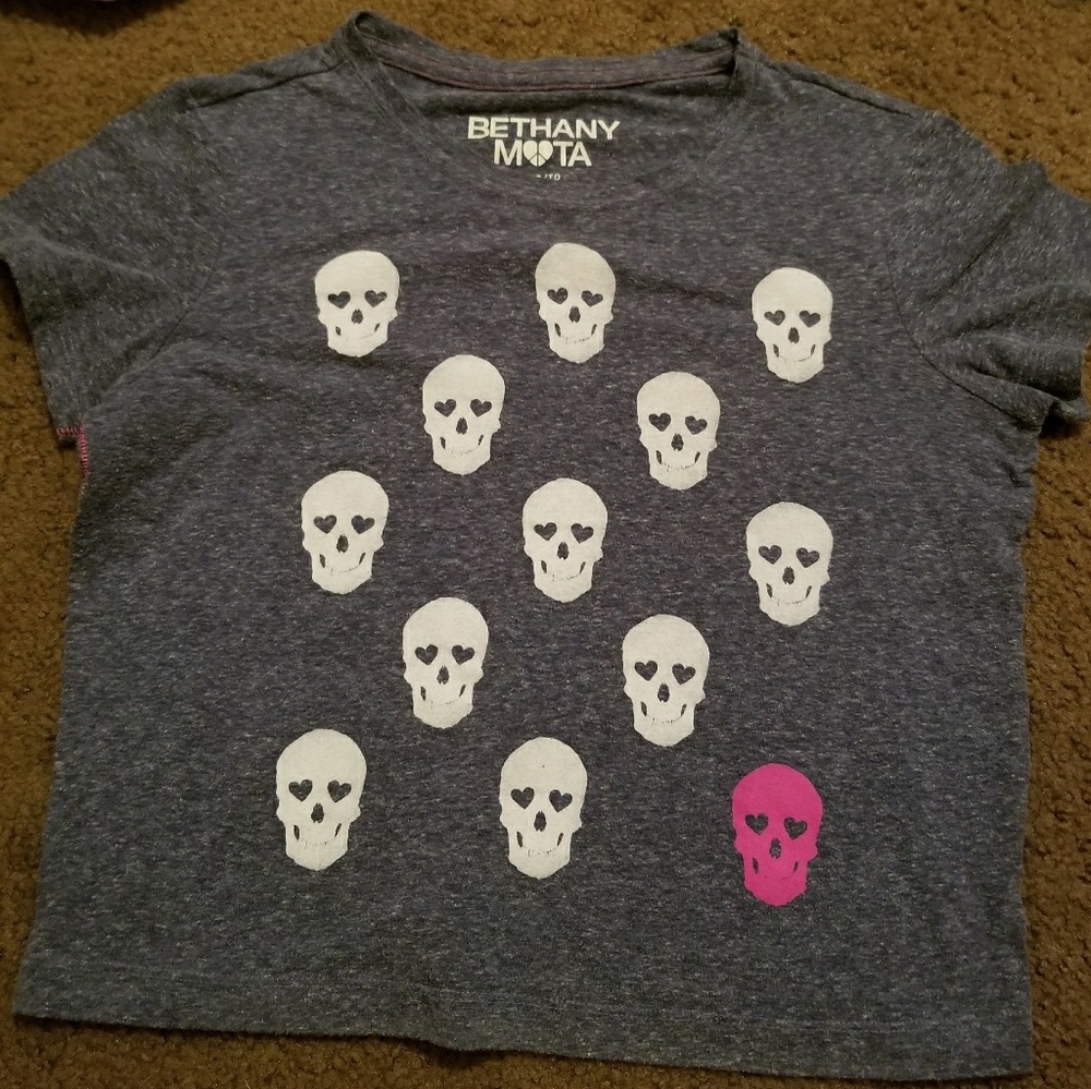 Aeropostale Bethany Mota XS women's crop shirt