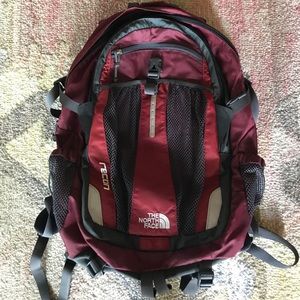 Spacious North Face backpack