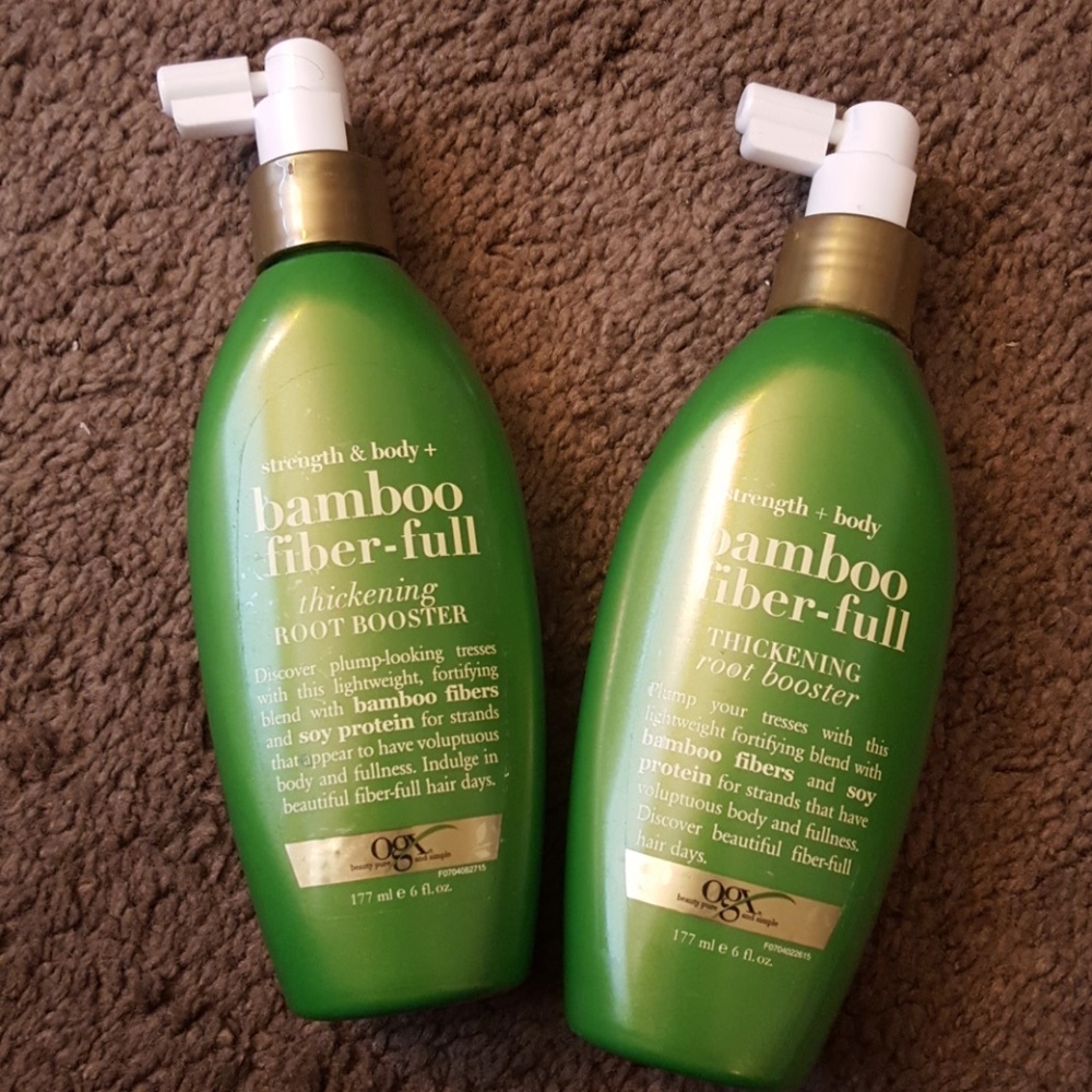 NWT OGX Bamboo Fiber-full Thickening Booster
