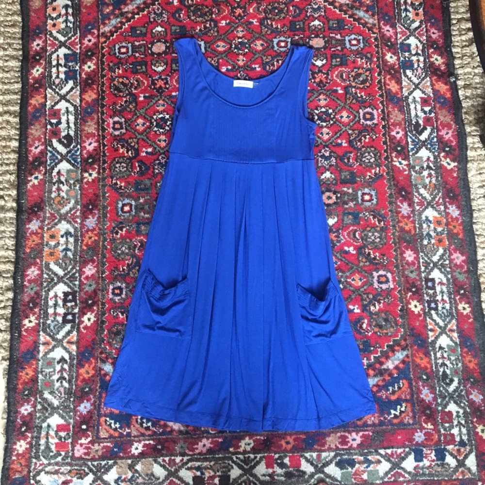 Royal blue Calvin Klein dress. Size 4