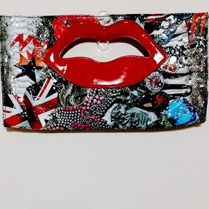 Clutch Multi-Color Handbag