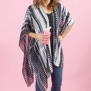 Michael Stars Ruana Scarf Sarong in Fabfitfun NIB