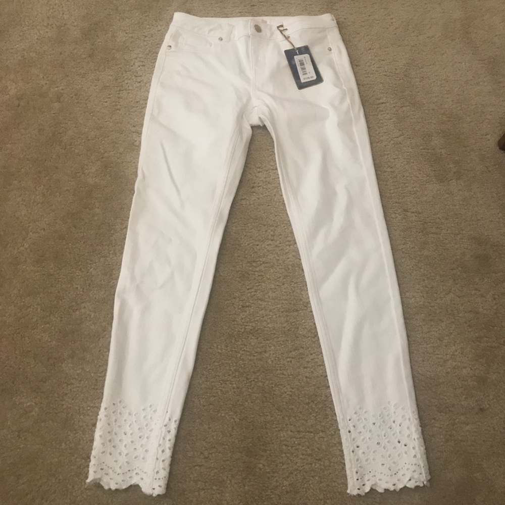 Ted Baker white skinny jeans