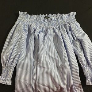 Off the shoulder ruffle top from forever 21