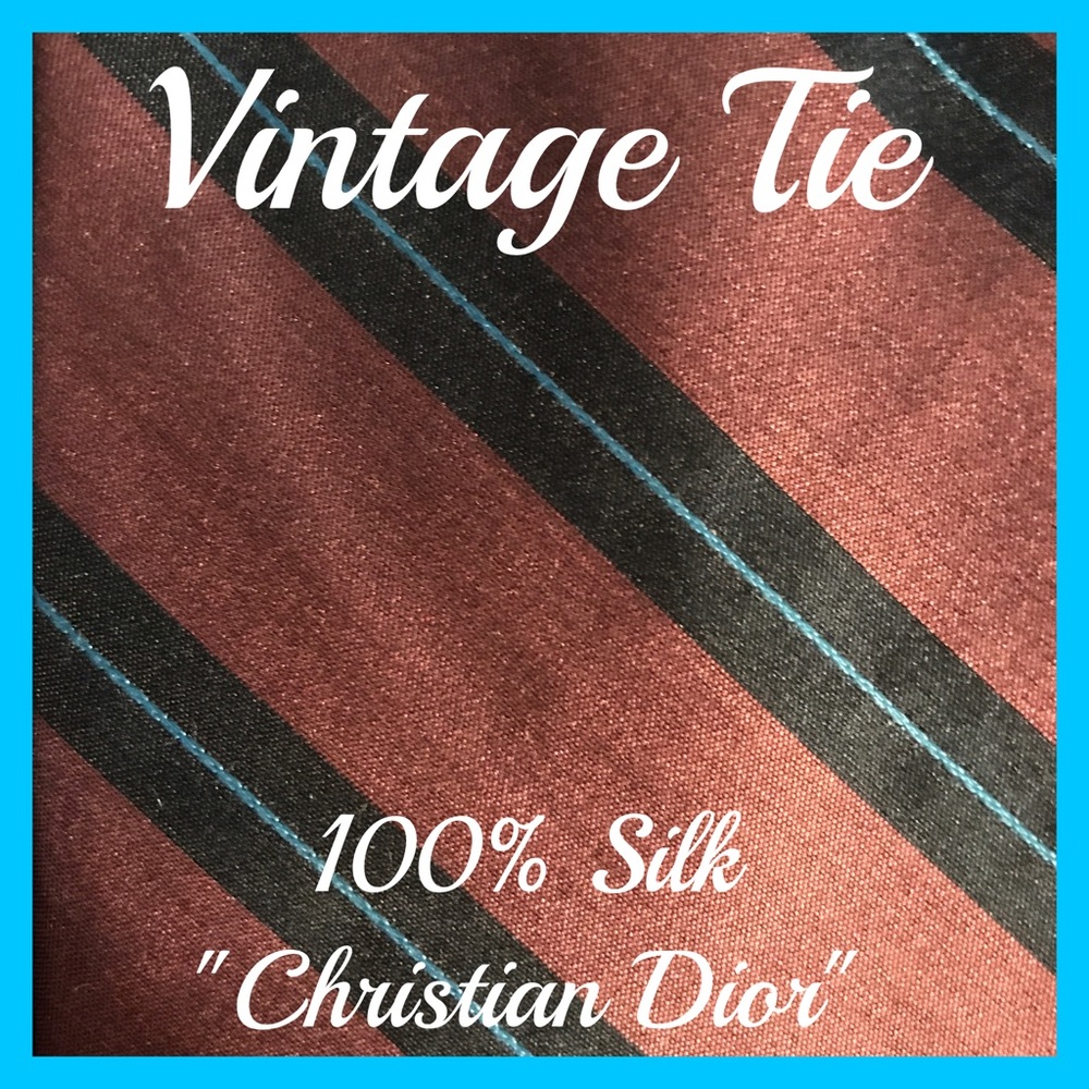 Christian Dior Vintage Tie