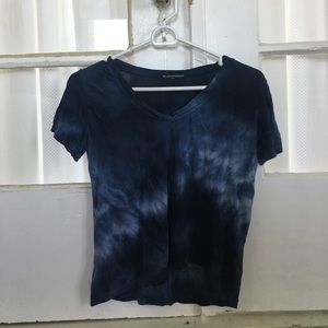 Brandy Melville Blue Tiedye T-Shirt