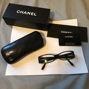 CHANEL glasses with case