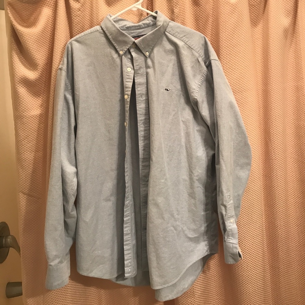 Vineyard vines XL Blue Oxford