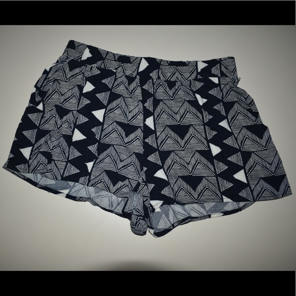 Flowy navy shorts - Picture 1 of 2