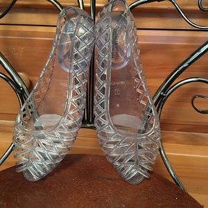 American apparel jelly shoes