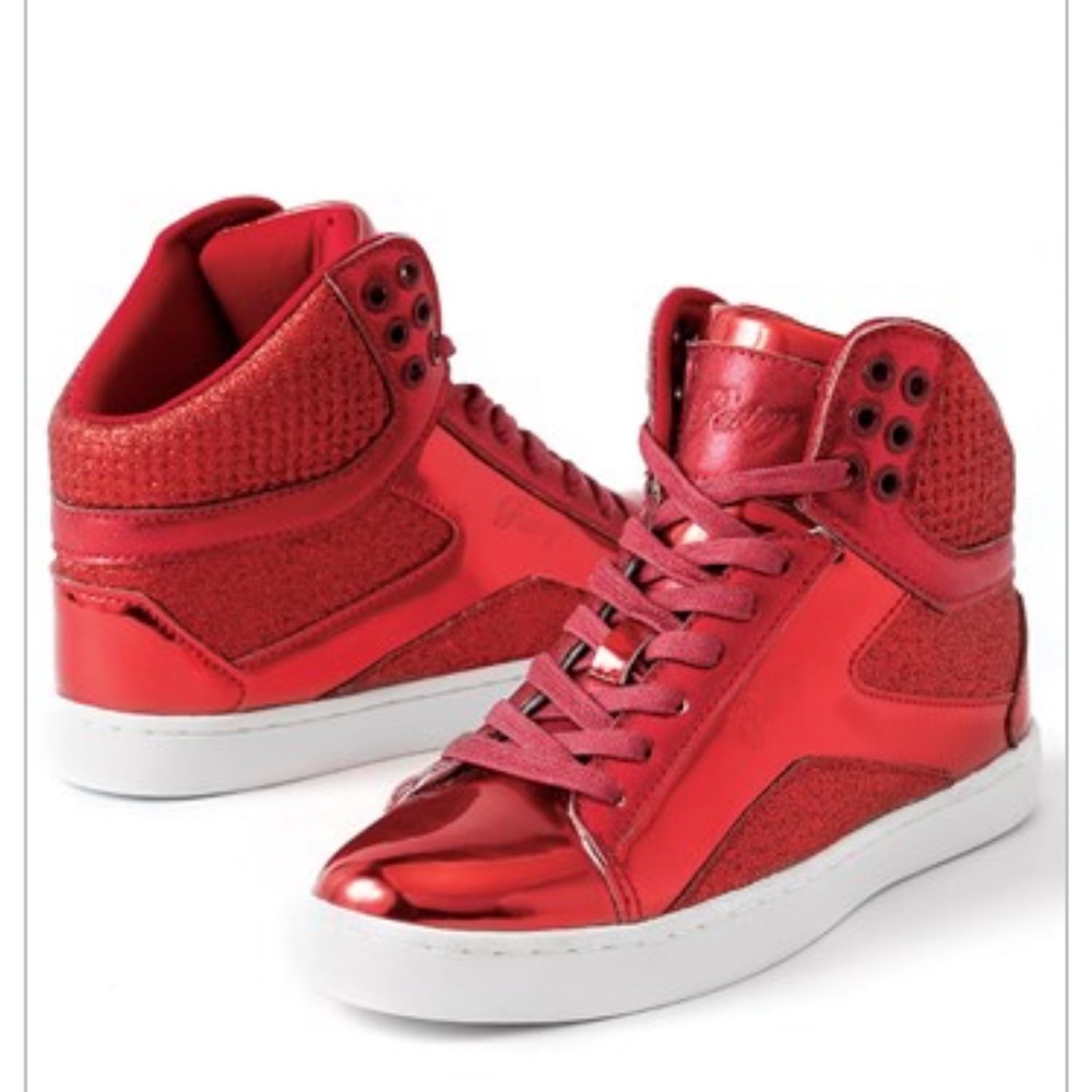Red hot pastry pop tart sneakers(hip hop sneakers)
