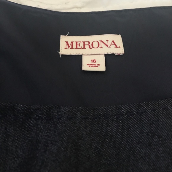 Denim Sheath Dress - Merona - fully lined! - Picture 3 of 4