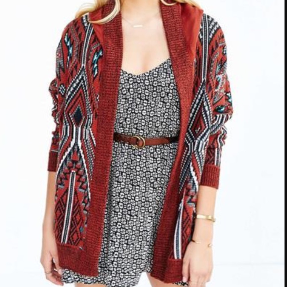 Ecote Tribal  Aztec Cardigan