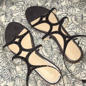 Zara Jeweled Sandals, size 8