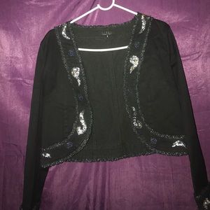 Sequin jacket