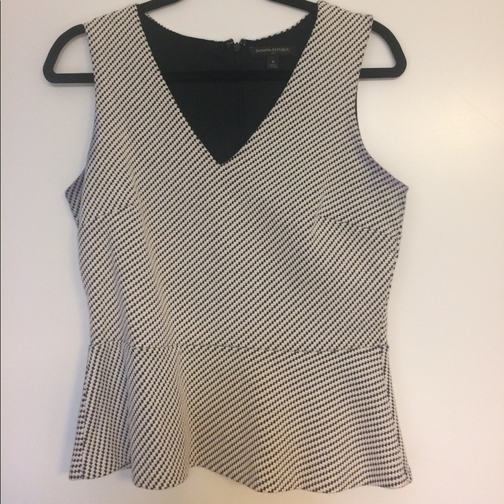 Banana Republic peplum top