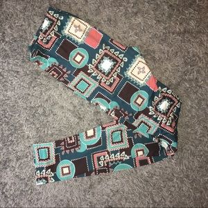 NEVER WORN Colorful Super Soft Leggings