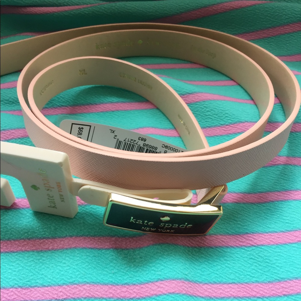 NWT Kate Spade Blush Belt