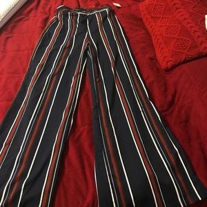 Brand new striped pants!