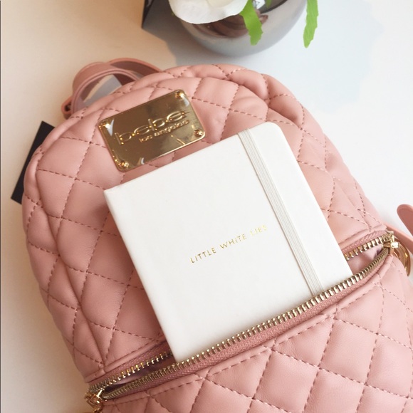 Bebe Mini Blush Quilted Backpack - Picture 2 of 6
