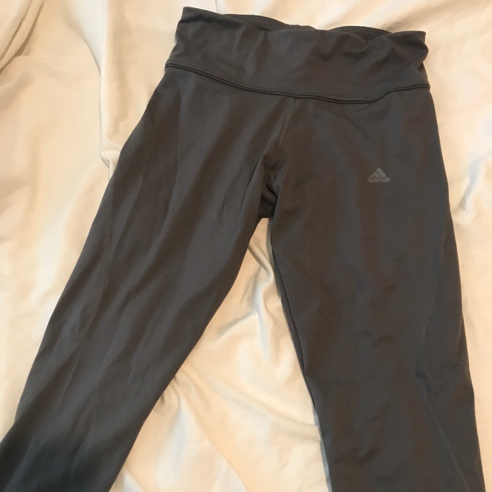 Adidas crop workout pants