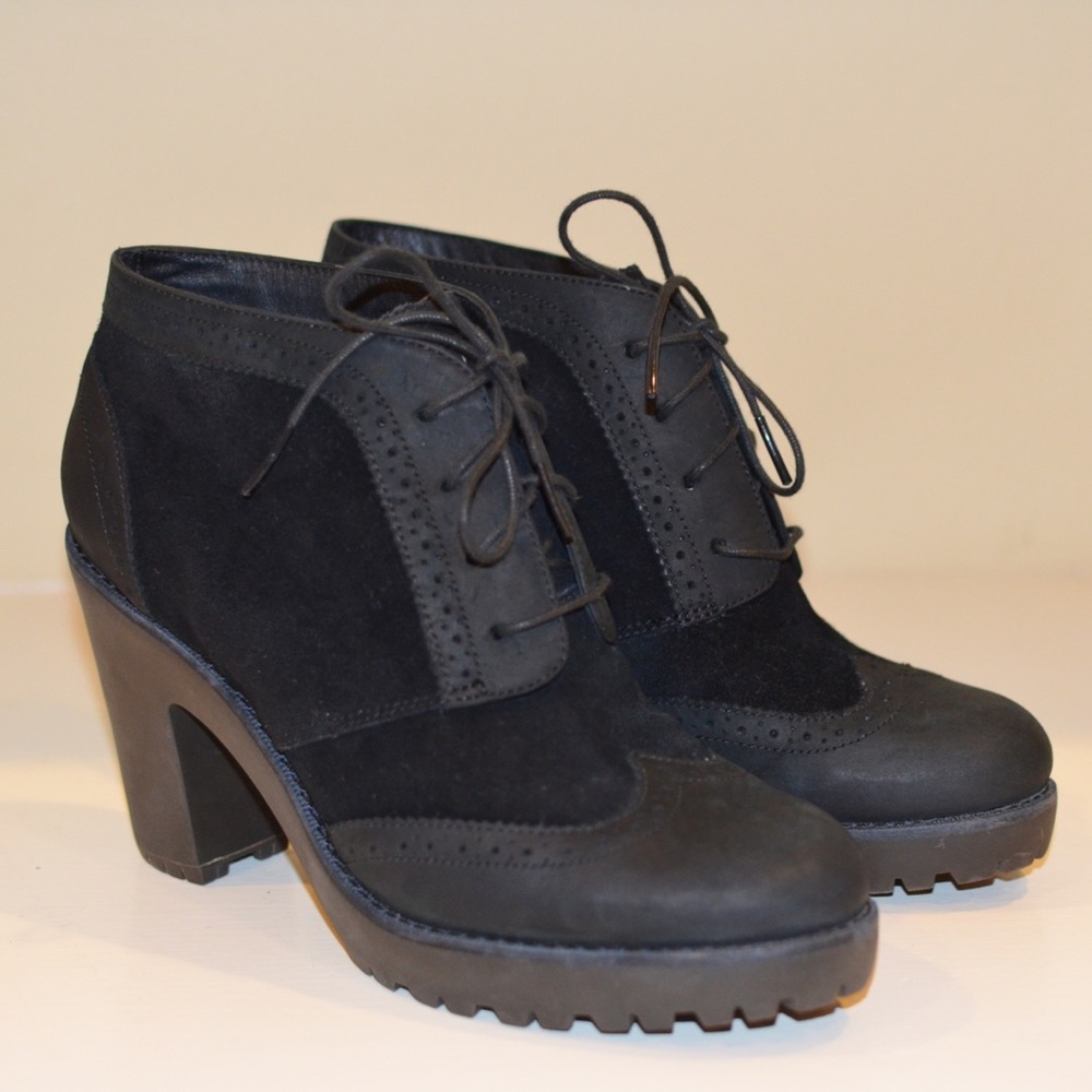 SPERRY top Sider Leather Suede Heels