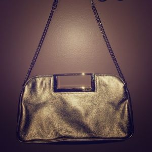 Michael Kors Gold clutch bag