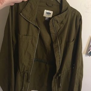 Dark olive green jacket
