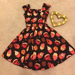 Couture Vintage Tea Party Dress!☕️🍪🍰🍒