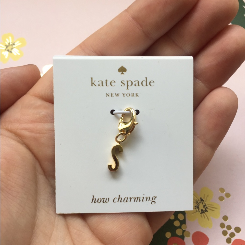 🎉SALE!!!! 🎉Kate Spade Letter S Initial Charm