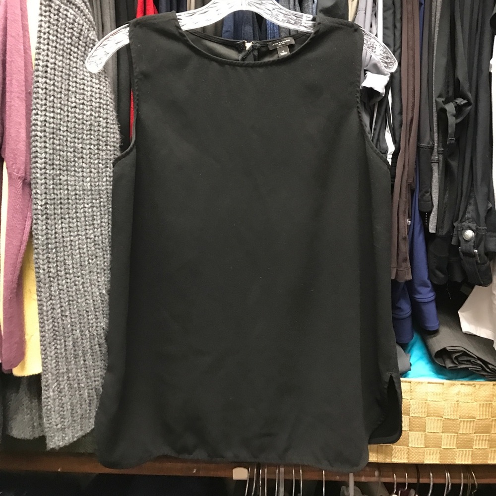 Black Ann Taylor tank