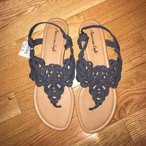 American Eagle Blue Sandals