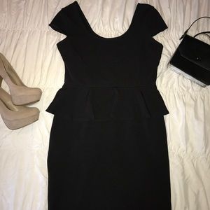 Peplum dress