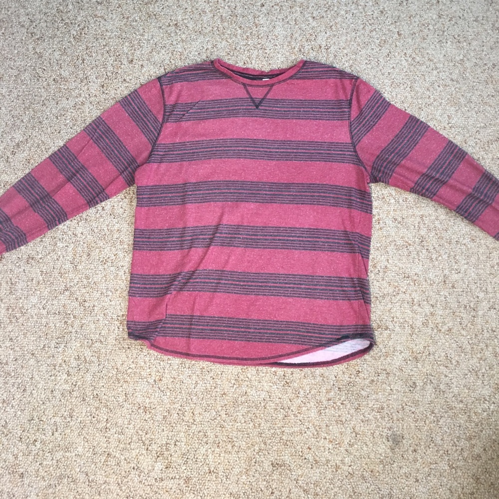 Pacsun Red long sleeve tee