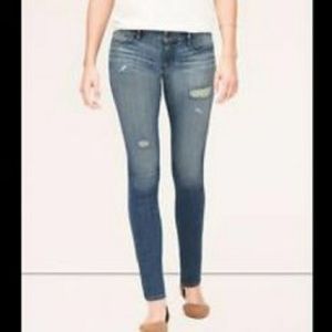 Ann taylor loft size 2 petite modern skinny jeans